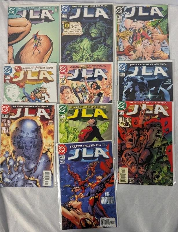 10 DC Justice League of America Comics. Between #42 and #55