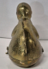 Adorable Vintage Brass Monkey Trinket Box 6" Tall and Long Made in Hong Kong - 3