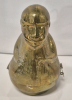 Adorable Vintage Brass Monkey Trinket Box 6" Tall and Long Made in Hong Kong - 4