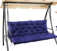 New , Sealed Matalde Outdoor Cushions for Patio Furniture , Navy Blue . Size Unknown . Vacuum Sealed