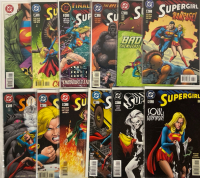 12 DC SUPERGIRL Comics 1996-97 | #1-12 Consecutive Run | All Comics Bagged and Boarded | Very Good or Higher Ungraded Condition