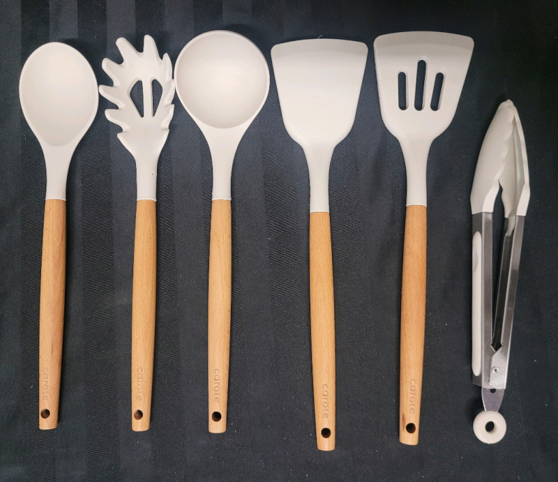 New - Carote 6pc. Silicone Utensils Set .