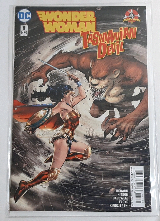 High Grade DC/Looney Tunes Wonder Woman/Tasmanian Devil (2017) One-Shot
