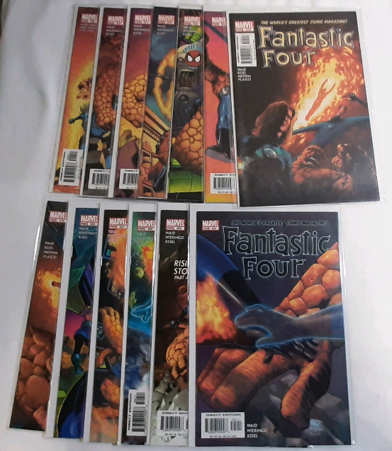 High Grade Marvel Fantastic Four (2006) Issues #509-516, #520-524 (Incomplete Run)