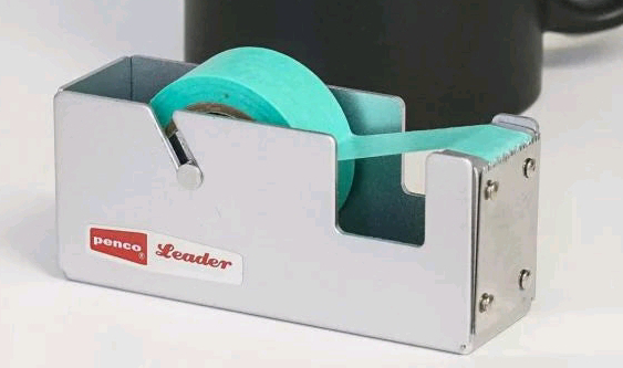 New Penco Leader Tape Dispenser Metal DP175 3.7" L x 1.2" W x 1.7" H Retails For $50