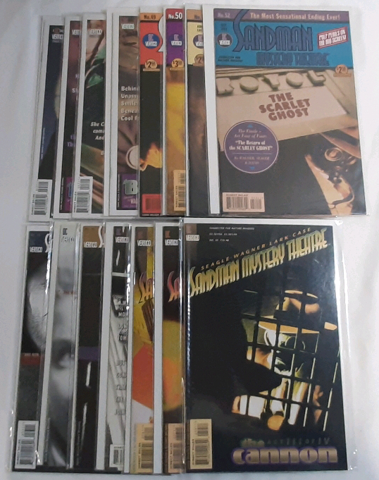 High Grade DC Vertigo Sandman Mystery Theatre (1996-98) Issues #45-59 (Consecutive Run)