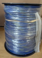 1000 Ft New Waytek Unified Wire & Cable 16/1 WR16-6 Hook-Up Wire, Bare Copper, Blue with Yellow Stripe. Retails for $139.70 US