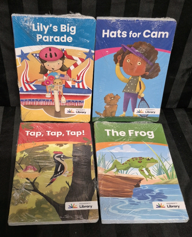 24 New Kindergarden Heggerty Library Decodable Books for Beginning Readers.