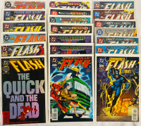 [Consecutive Run] 20 DC The Flash Comics (1995-1996) Issues #100-118; Includes Duplicate