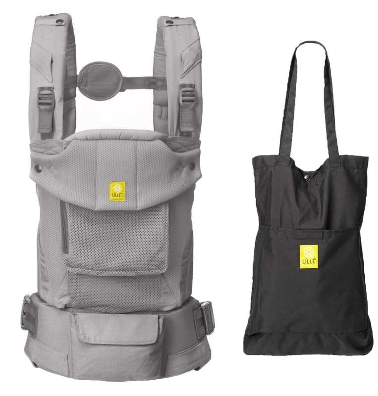 New L&Iacute;LL&Eacute;baby 6 Position Serenity Airflow Baby Carrier, Ergonomic Adjustable Strap with Convertible Tote for Infant and Toddler Carriers -(7 to 45 lbs). Retails for $118