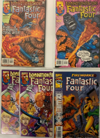 5 Marvel Comics | The Fantastic Four | All Comics Bagged and Boarded | Very Good or Higher Ungraded Condition