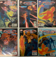 6 Marvel Comics | The Fantastic Four- Authoritative Action | Parts 1 thru 6 Consecutive Run | All Comics Bagged and Boarded | Very Good or Higher Ungraded Condition
