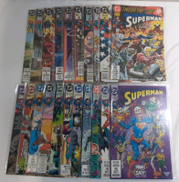 High Grade DC Superman (1990-92) Issues #45-53, #55-66 (Incomplete Run)