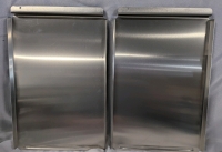 2 Metal Trays. Measures 15?5" by 10.25" by 0.75"