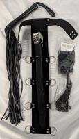 New Flogger, Tickler and Binding Band. Binding Band is 22.5" Long.