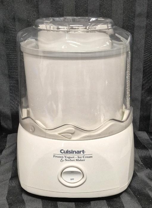 Cuisinart Frozen Yogurt, Ice Cream, and Sorbet Maker - Powers Up 12" Tall