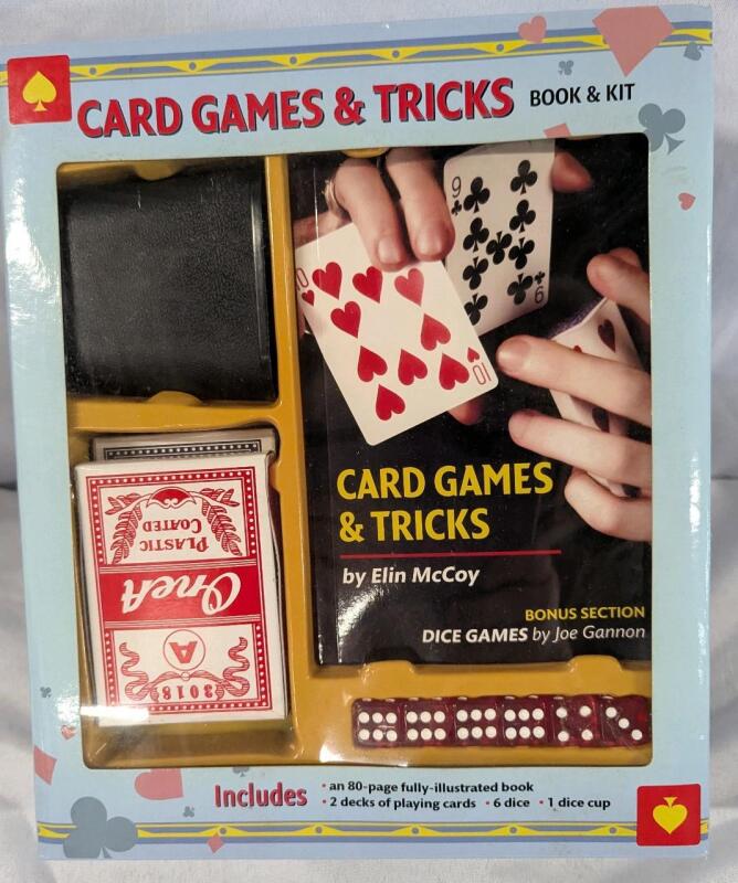 Card Games & Tricks Book & Kit.