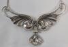Bond Boyd Sterling Silver Butterfly / Bird Style Necklace . Chain measures 15.5" - 3