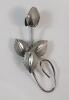 Bond Boyd Sterling Silver Rose Brooch / Pin . See Photos for Size