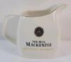 Vintage Wafe PDM England The Real MacKenzie Scotch Whisky Ceramic Jug . Measures 5 &frac34;" tall . No chips or cracks , crazing present