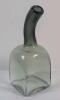 Vintage MCM Italian Design Art Glass Vase / Bottle . Measures 10" Tall . No chips or cracks - 2