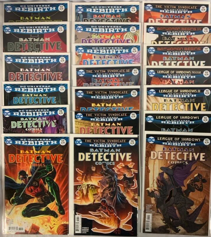 20 DC Batman Detective Comics 2016 | #934 - #953 Consecutive Run