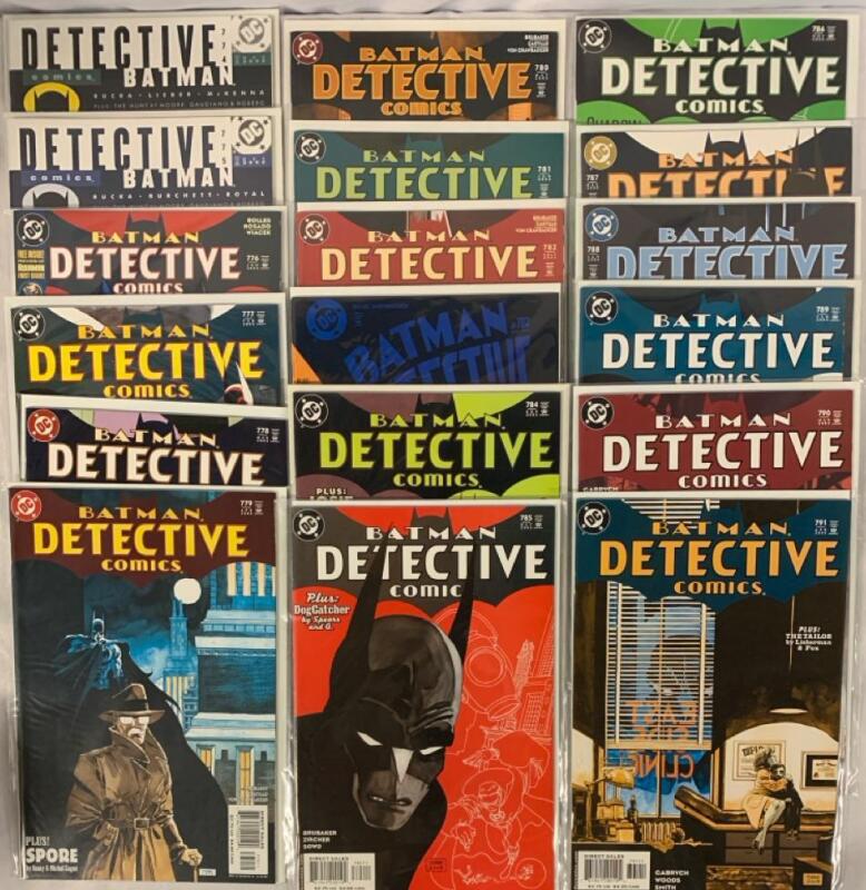 18 DC Batman Detective Comics | Nov 2002 - April 2004 Consecutive Run