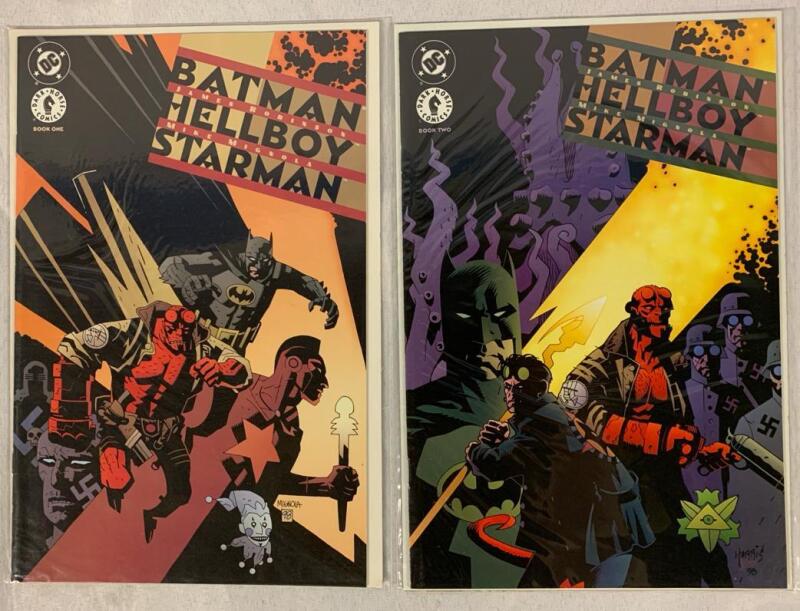 2 DC BATMAN - HELLBOY - STARMAN | Books 1 & 2