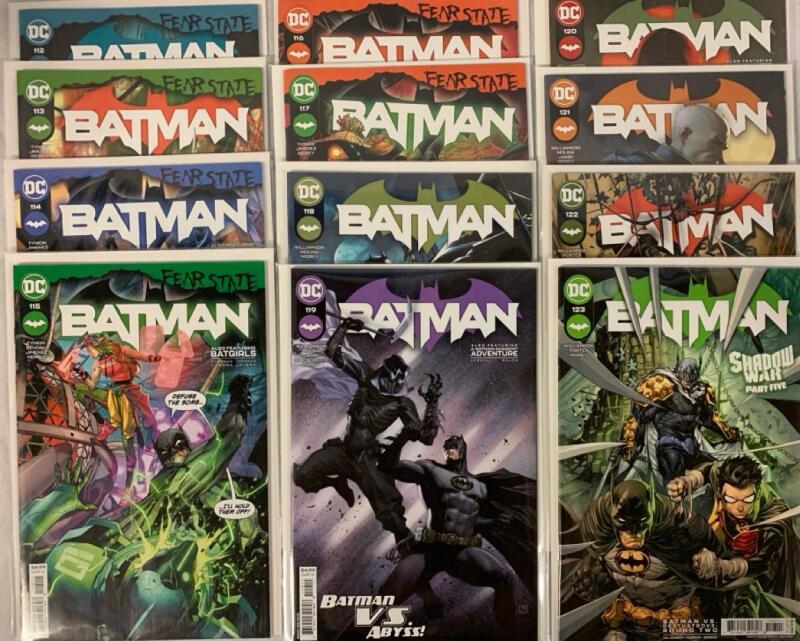 12 DC BATMAN Comics | #112 - #123 Consecutive Run