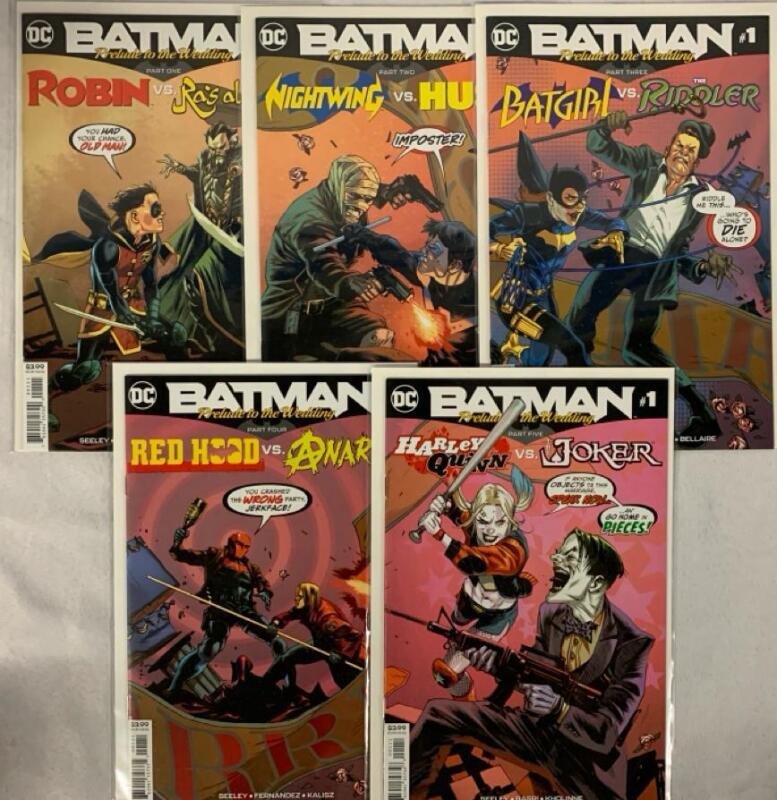 5 DC BATMAN Prelude to the Wedding Comics | Parts 1 - 5