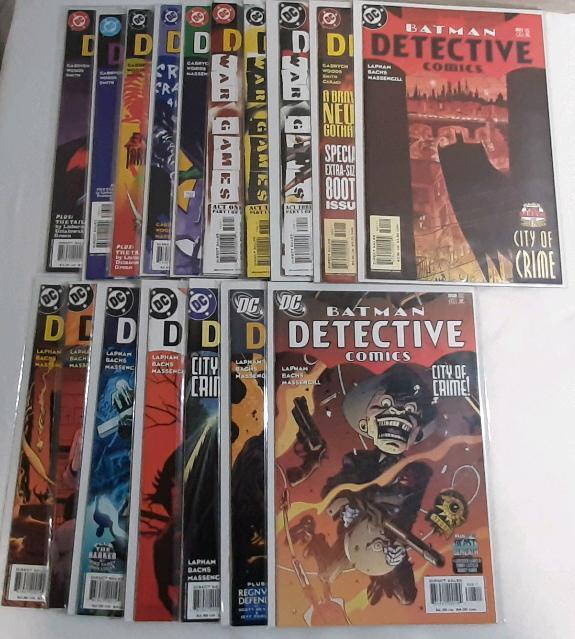High Grade DC Batman Detective Comics (2004-05) Issues #792-808 (Consecutive Run)