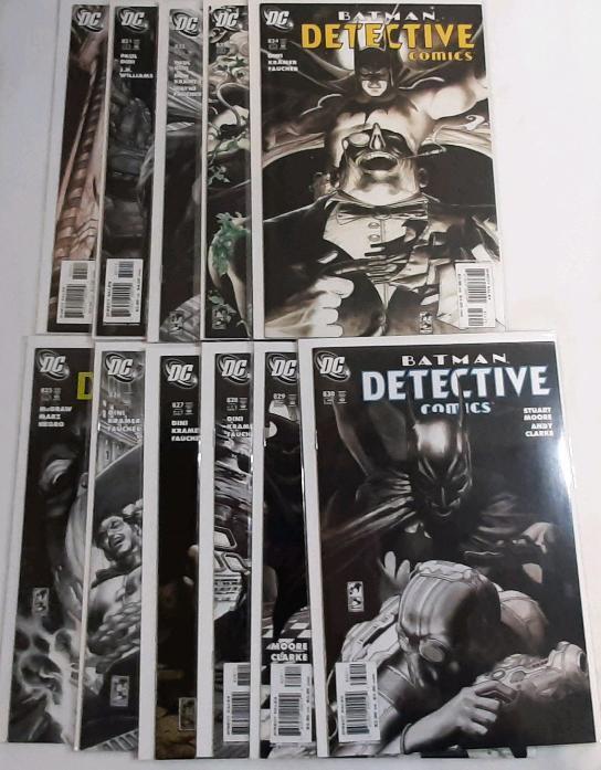 High Grade DC Batman Detective Comics (2006-07) Issues #820-830 (Consecutive Run)