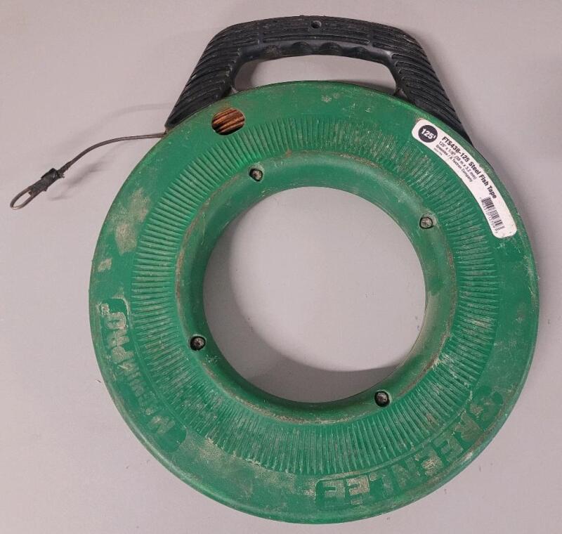 125ft&times;1/8" Steel Fish Tape . Model # FTS438-125