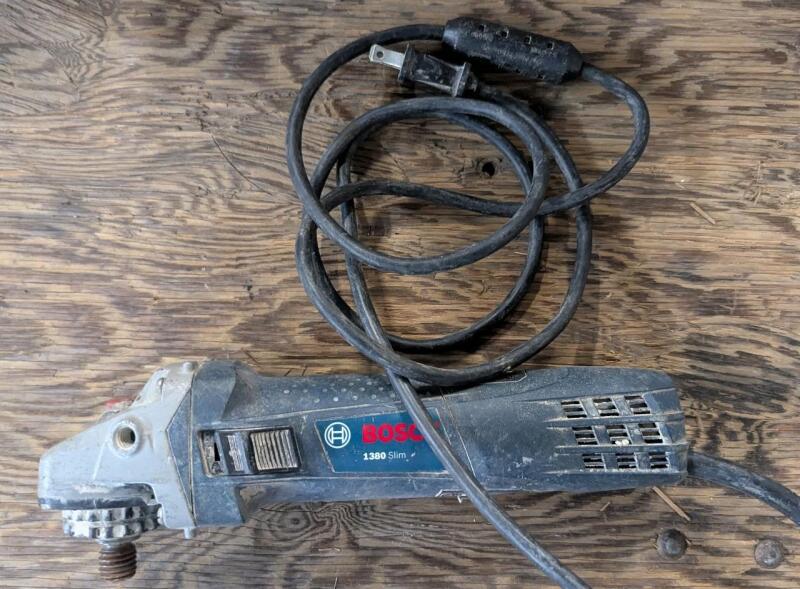 Bosch 1380 Slim Grinder.