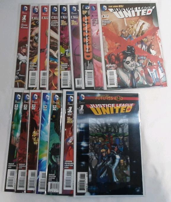 High Grade DC Justice League Canada/League (2015) #1-9, #11-15, Includes #1 Variant & #1 Annual