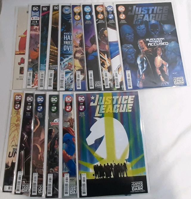 High Grade DC Justice League United (2015) #15, Justice League (2018) #1 Annual, #57-69