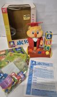 Vintage Milton Bradley ABC Song Owl 8" Tall for Ages 3+ Working