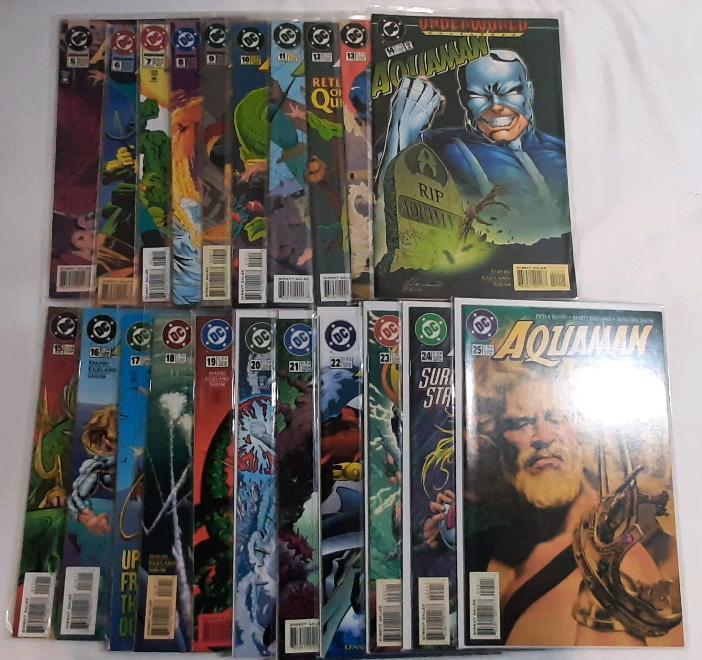 High Grade DC Aquaman (1995-96) Issues #5-25 (Consecutive Run)