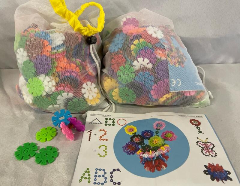 2 New Building Toy Sets | Build Fine Motor Skills, Learn Letters and Colours | Ages 3+