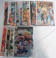 High Grade Marvel Alpha Flight (2004) Issues #1-7, #9-12, Also Includes #1 Alpha Flight True North Variant, The Amazing Mary Jane #1 & The Amazing Spider-Man #2 Annual