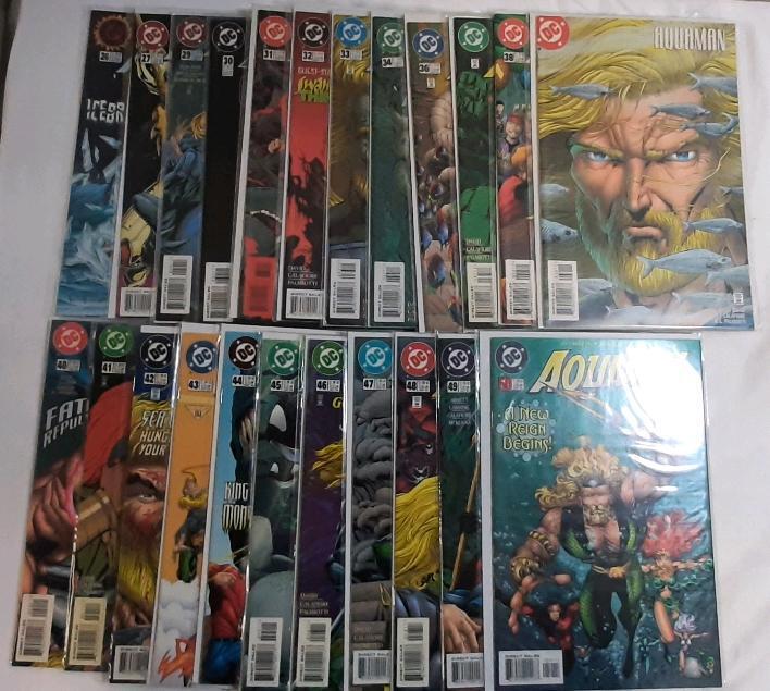High Grade DC Aquaman (1996-98) Issues #26-27, #29-50 (Incomplete Run)