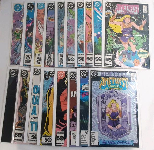 High Grade DC Amethyst: Princess of Gemworld (1984-86) Issues #1-16, Includes #1 Annual & Special #1