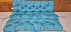 As New Outdoor Porch Swing Cushion Bench Cusion 46 by 43" with 6 Ties - 3