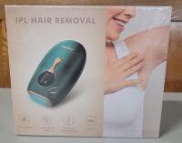 New - Sejoy IPL Laser Hair Removal Device . Sealed . Tear on Back of Box