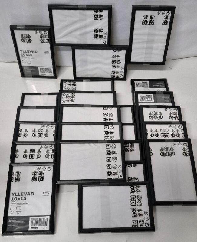 6 New IKEA Yllevad Picture Frames 16 by 8"