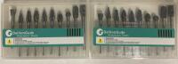 2 New Sets of Deliton Gude Precision Tools Diamond-coated Bur Bits