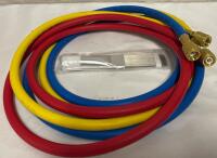 New 4.5&rsquo; Refrigeration Charging Hoses plus Air Conditioner Fin Comb