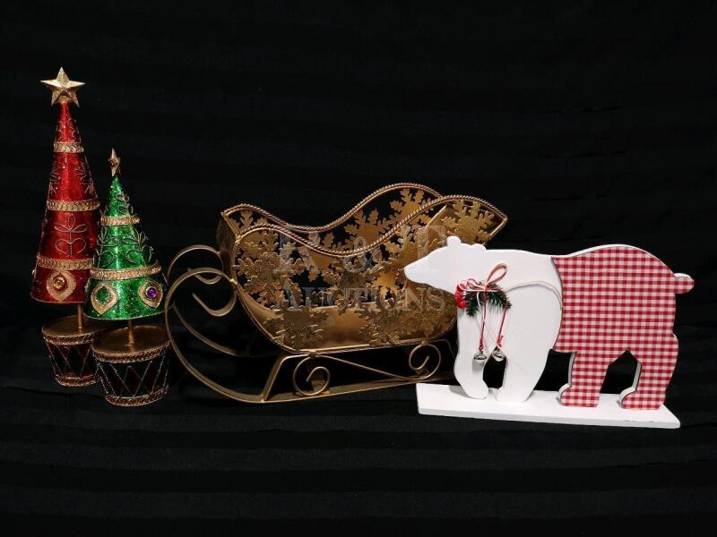 Christmas Decorations Sleigh +