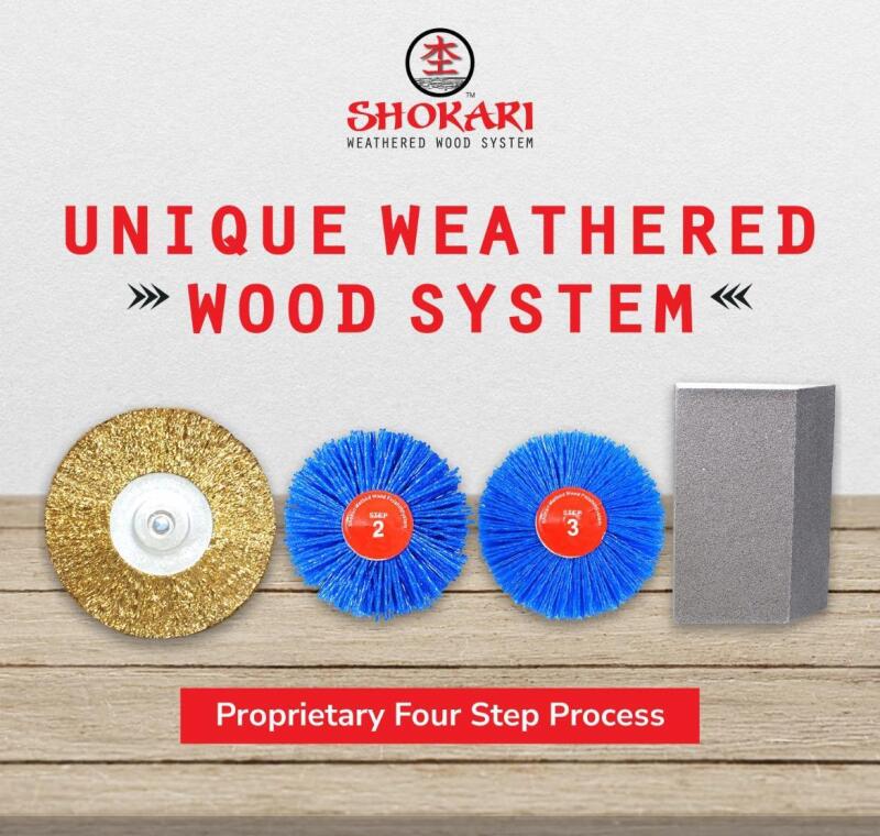 New Shokari Weathered Wood System