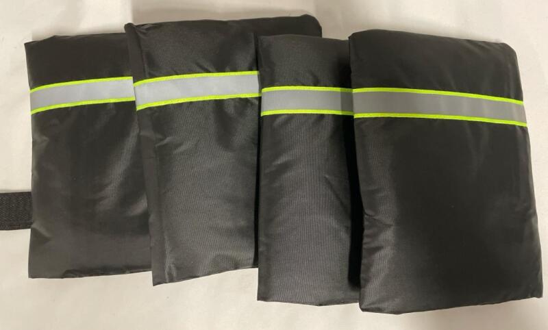 4 New 6&rdquo; x 7&rdquo; Outdoor Faucet Covers with Reflective Tape